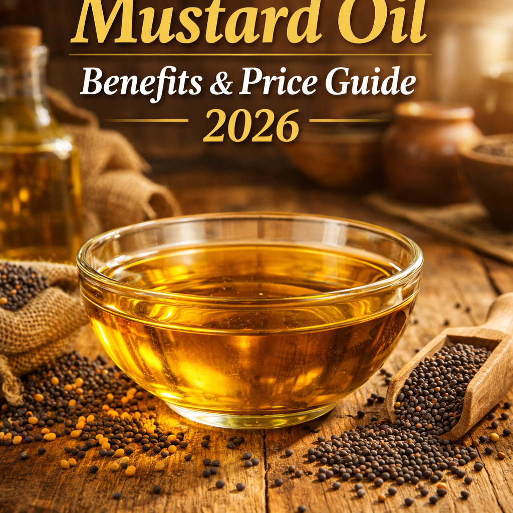 Mustard Oil: Benefits, Uses, Price, Hair Growth & Health Guide (2026)